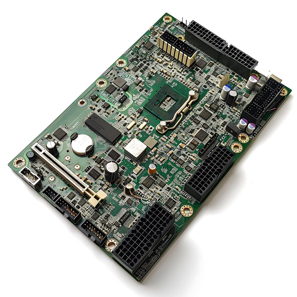 Motherboard isolated white background 3d rendering 1111504 20469